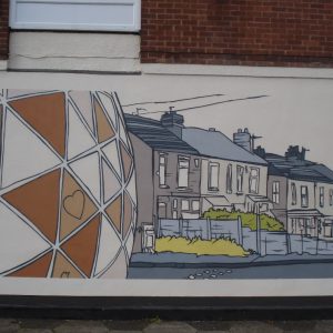 Image of Mural on Honeywood Estate