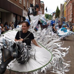 Children perform in the City Arts 2013 Carnival Troupe