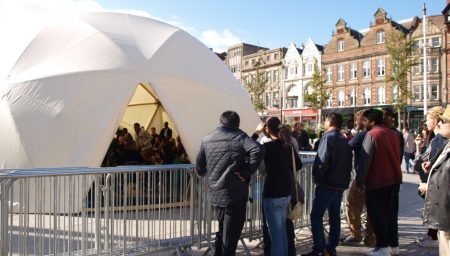 Performance in the City Arts Dome