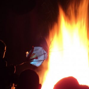 Laterns at Newstead Bonfire Night