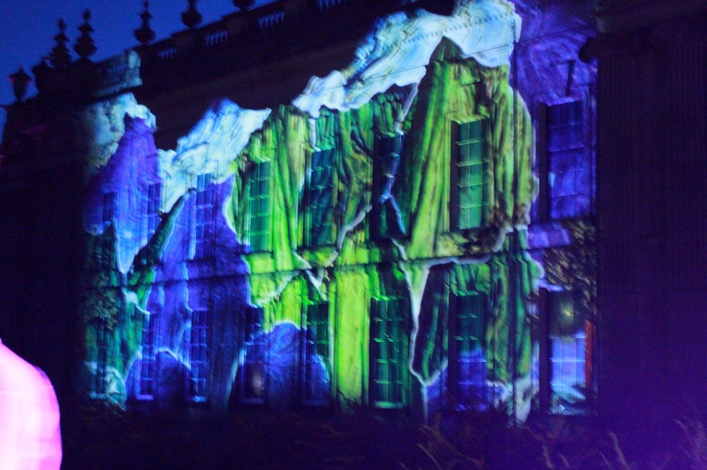 Projections on Stately Home