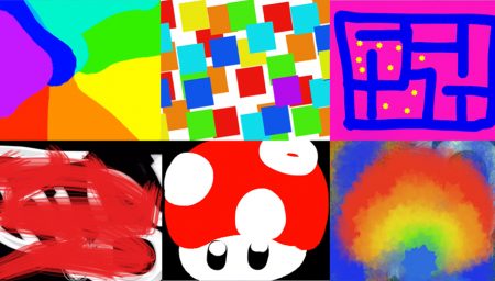 Stills from iPad paiting videos