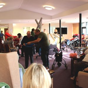 Party at care home