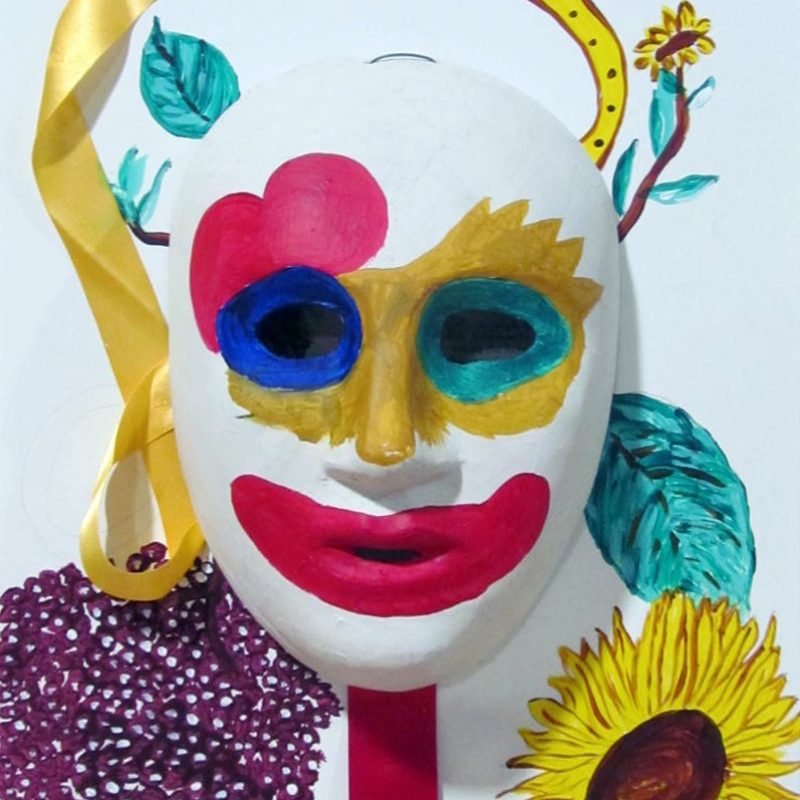 Decorated mask