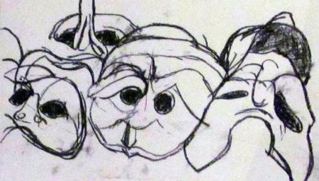 Drawing of Masks
