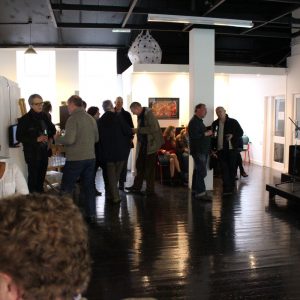 Audience at exhibition launch