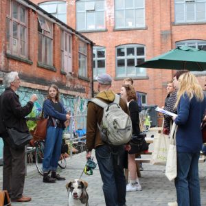 Art walk in Nottingham's Creative Quarter