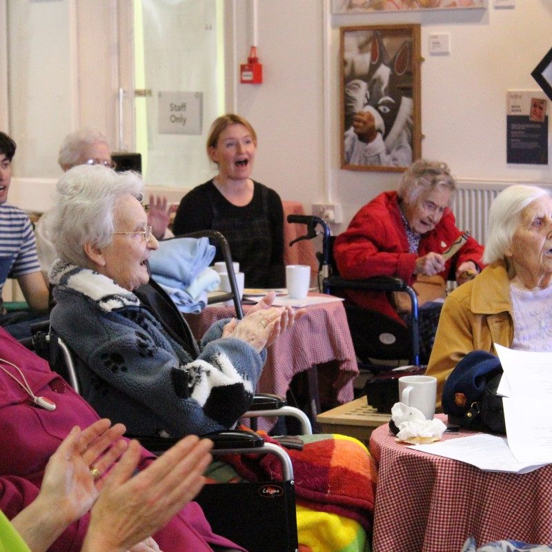 Singalong with Care Home Residents