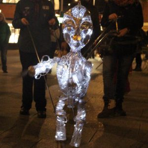 Illuminated puppet