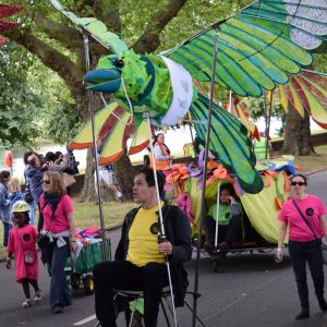 Puppets at Nottingham Carnival