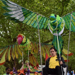 Puppets at Nottingham Carnival