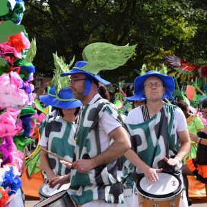 Drummers at Nottingham Carnival