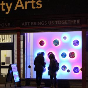 Light based art installation