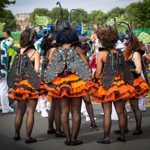 Dancers at Nottingham Carnival 2017