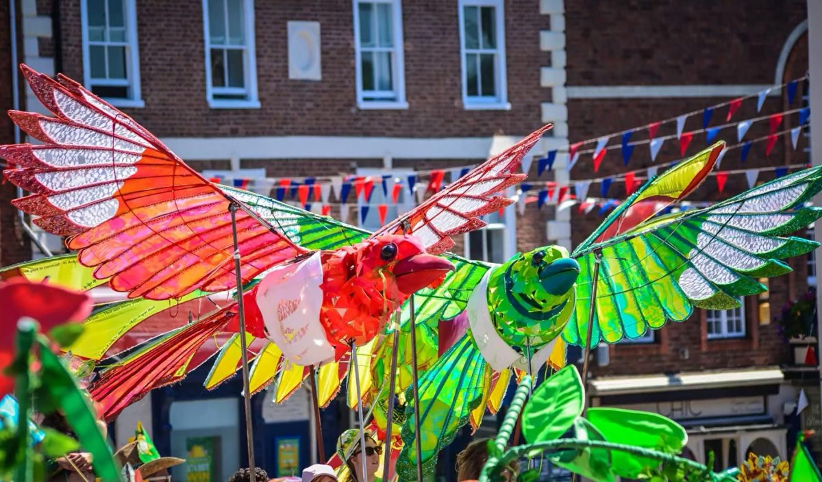 Magpie Puppets at Ashbourne Festival
