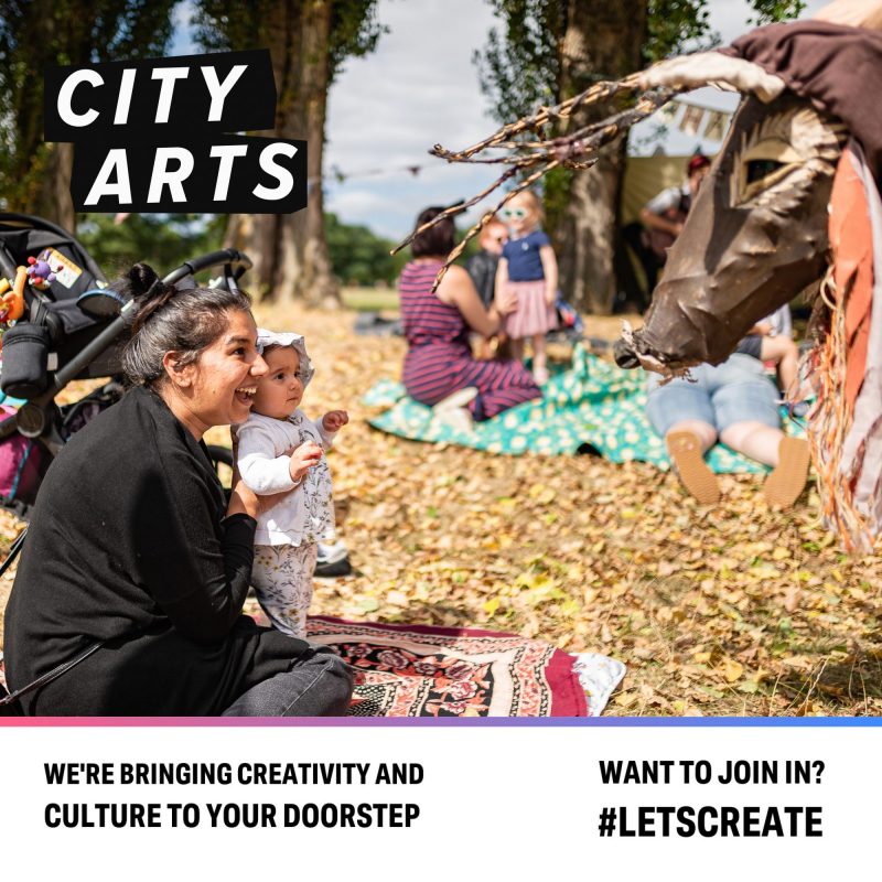 WE'RE BRINGING CREATIVITY AND CULTURE TO YOUR DOORSTEP WANT TO JOIN IN? #LETSCREATE